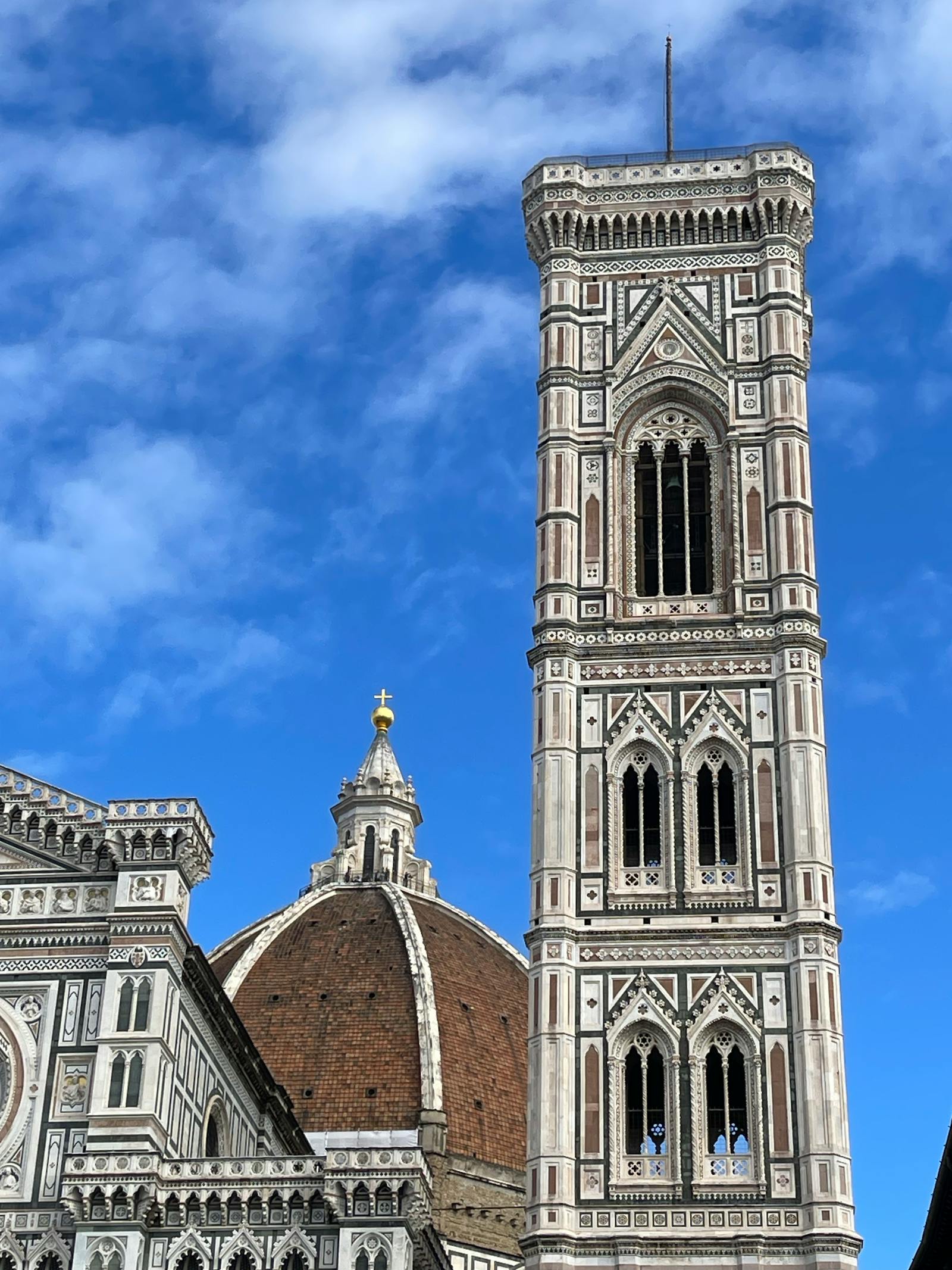 Giotto's Campanile och Florens katedral